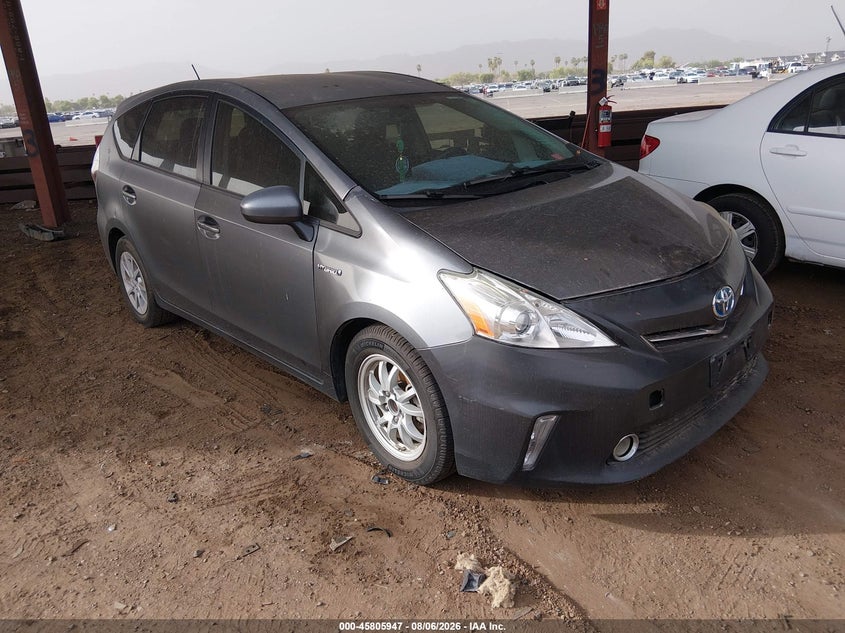 Vin: jtdzn3eu3c3121355, lot: 46304793, toyota prius v three 2012 img_1