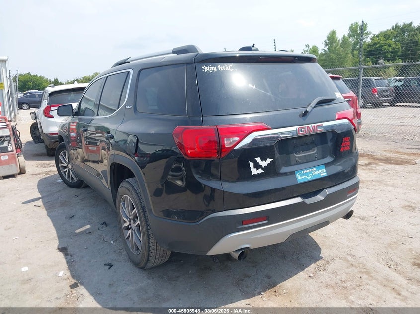 Vin: 1gkknsls9hz182070, lot: 46304794, gmc acadia sle-2 20173