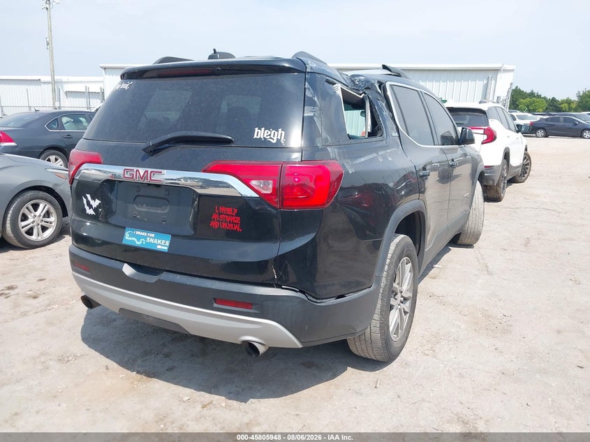 Vin: 1gkknsls9hz182070, lot: 46304794, gmc acadia sle-2 20174
