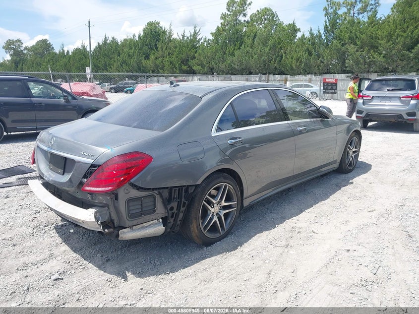 Vin: wddug8fb3ha318145, lot: 46304795, mercedes-benz s 550 4matic 20174