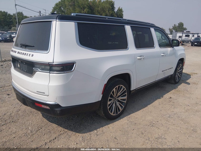 Vin: 1c4sjsgpxrs171232, lot: 46304800, jeep grand wagoneer l series iii 4x4 20244