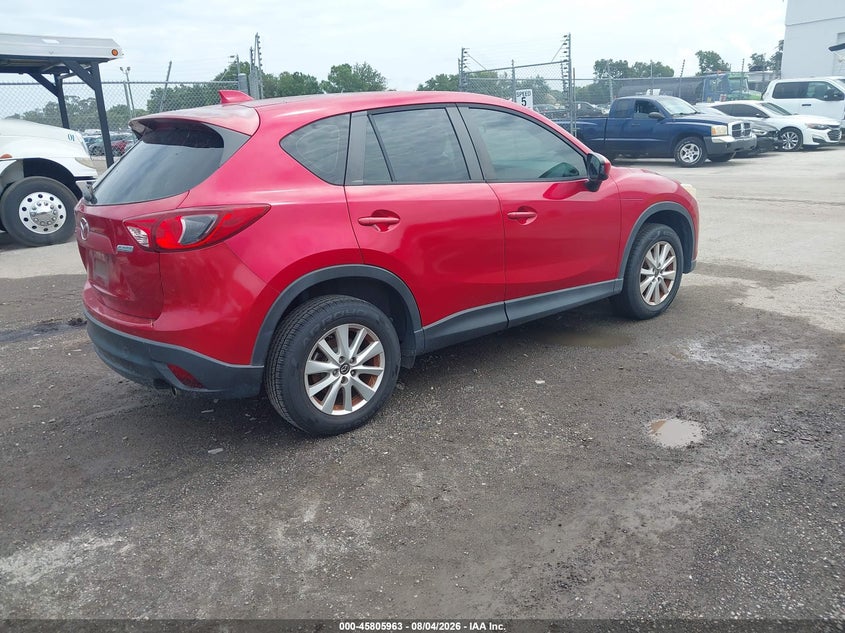 Vin: jm3ke2be1e0350556, lot: 46304809, mazda cx-5 sport 20144