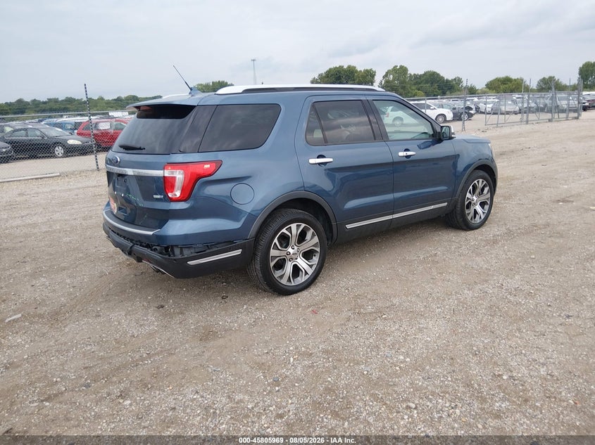 Vin: 1fm5k8ht3kga84530, lot: 46304815, ford explorer platinum 20194