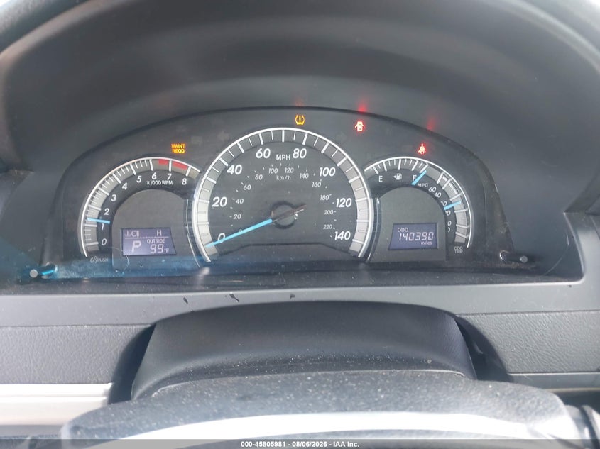 2014 TOYOTA CAMRY auction photo 7