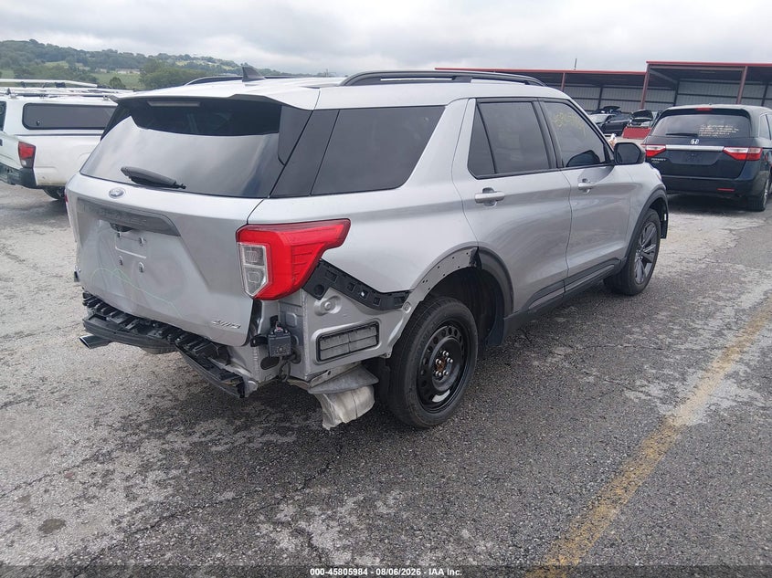 Vin: 1fmsk8dh4nga23356, lot: 46304830, ford explorer xlt 20224