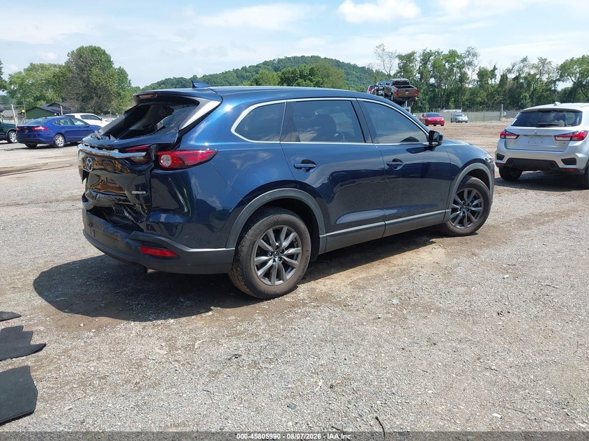 Vin: jm3tcbcy3m0519168, lot: 46304836, mazda cx-9 touring 20214