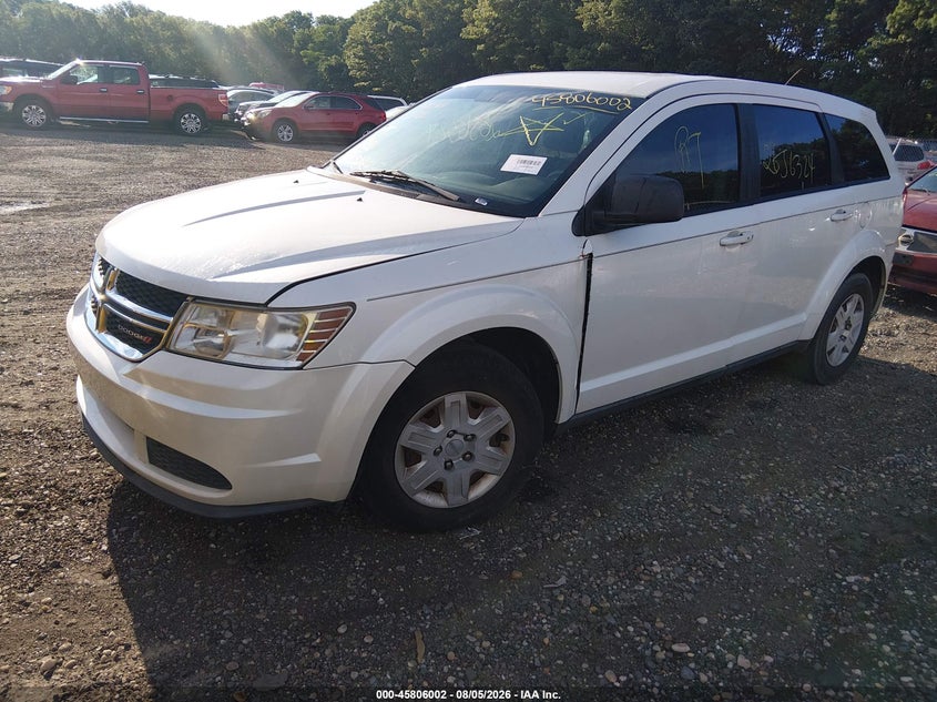 Vin: 3c4pdcab5ct390489, lot: 46304848, dodge journey se/avp 20122
