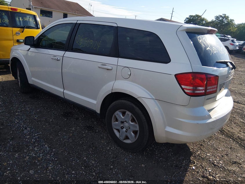 Vin: 3c4pdcab5ct390489, lot: 46304848, dodge journey se/avp 20123