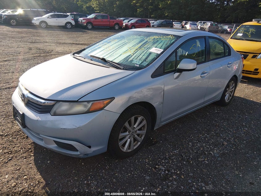 Vin: 2hgfb2f90ch535000, lot: 46304854, honda civic ex-l 20122