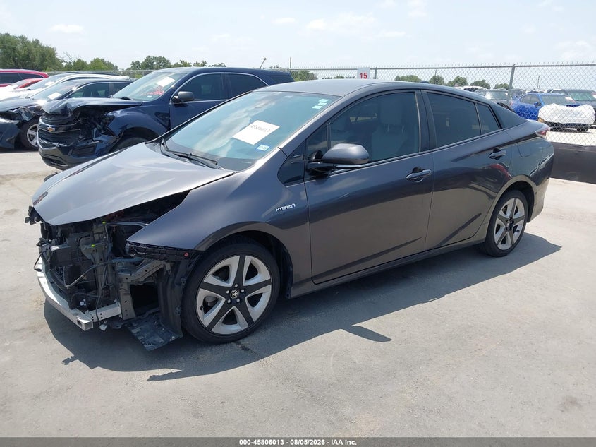 2016 Toyota Prius, Front End, IAAI, VIN JTDKARFU2G3516437 — photo 2