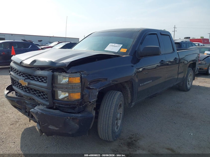Vin: 1gcrcpeh9ez141996, lot: 46304870, chevrolet silverado 1500 work truck 20142