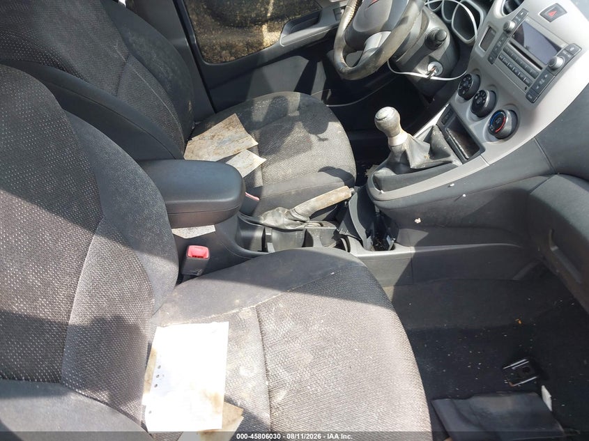 PONTIAC VIBE 2009 VIN 5Y2SL67009Z401937