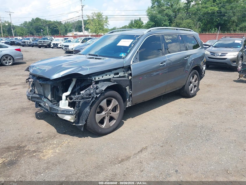 Vin: 4jgdf6ee5ha979197, lot: 46304889, mercedes-benz gls 450 4matic 20172