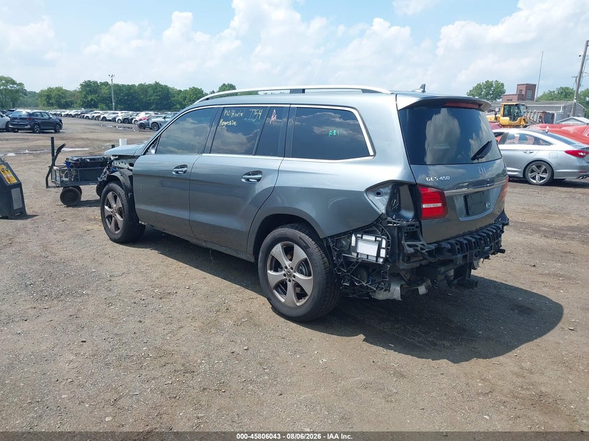 Vin: 4jgdf6ee5ha979197, lot: 46304889, mercedes-benz gls 450 4matic 20173