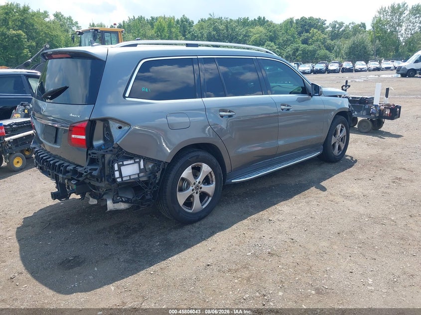 Vin: 4jgdf6ee5ha979197, lot: 46304889, mercedes-benz gls 450 4matic 20174