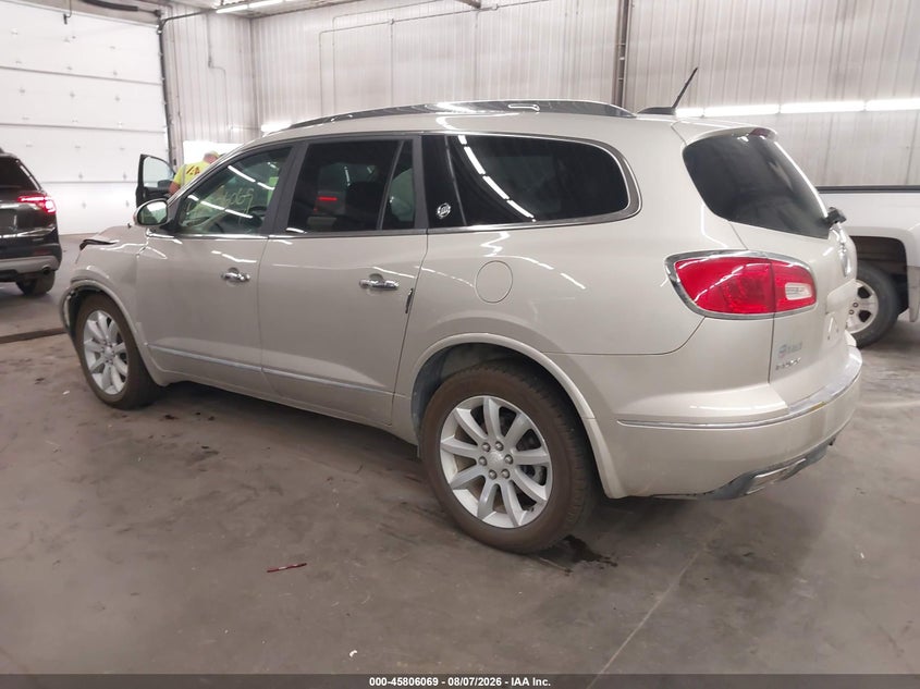 Vin: 5gakvckd7hj114354, lot: 46304915, buick enclave premium 20173