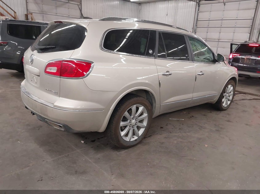 Vin: 5gakvckd7hj114354, lot: 46304915, buick enclave premium 20174