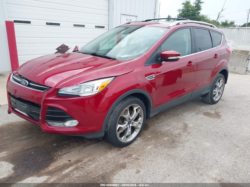 Vin: 1fmcu9j90gub32743, lot: 46304927, ford escape titanium 20162