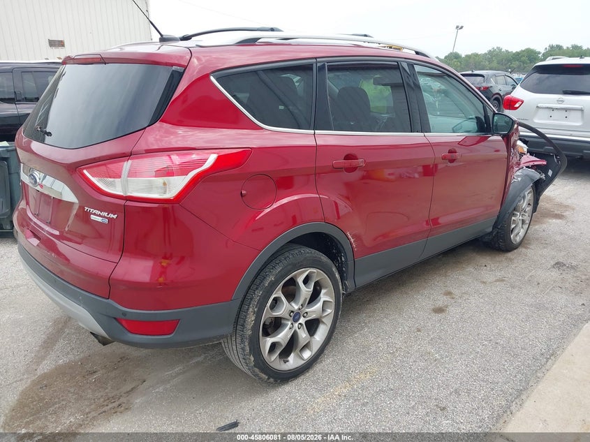 Vin: 1fmcu9j90gub32743, lot: 46304927, ford escape titanium 20164