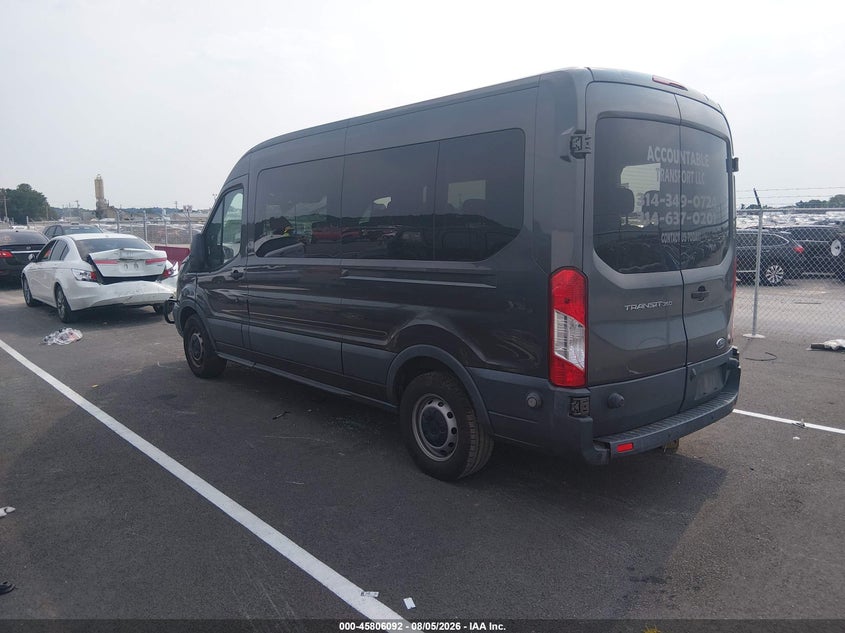 Vin: 1fbax2cm2gka52520, lot: 46304938, ford transit-350 xl 20163