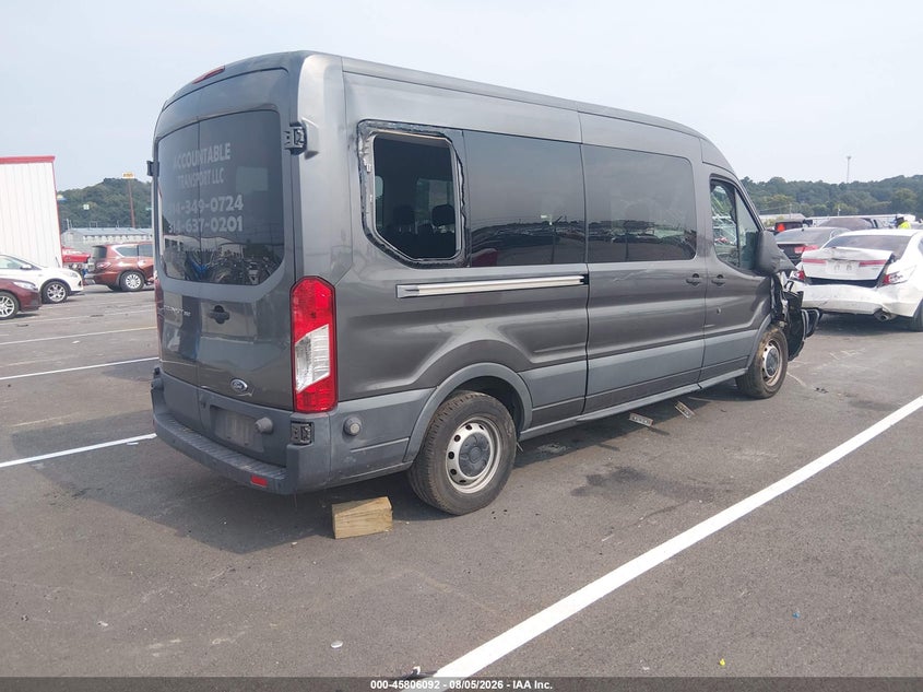 Vin: 1fbax2cm2gka52520, lot: 46304938, ford transit-350 xl 20164