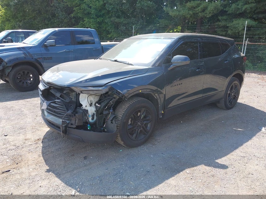 Vin: 3gnkbcrs3ks569677, lot: 46304949, chevrolet blazer 20192
