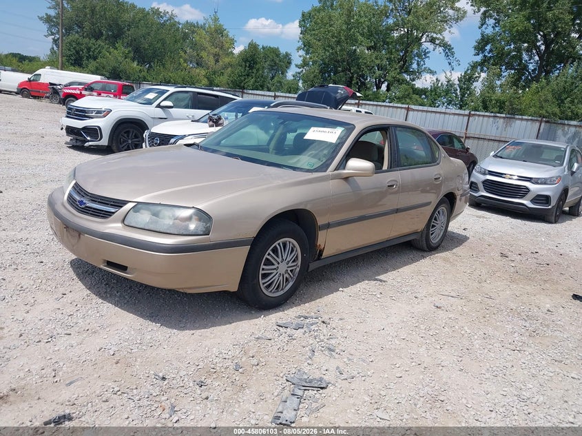 2004 Chevrolet Impala, Обычный износ, IAAI, VIN 2G1WF52EX49183653 — фото 2
