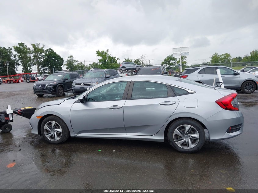 2019 HONDA CIVIC SEDAN 2.0L I-4 DOHC, VVT, 158HP