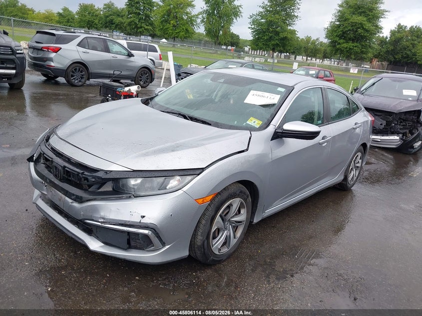 2019 HONDA CIVIC SEDAN 2.0L I-4 DOHC, VVT, 158HP
