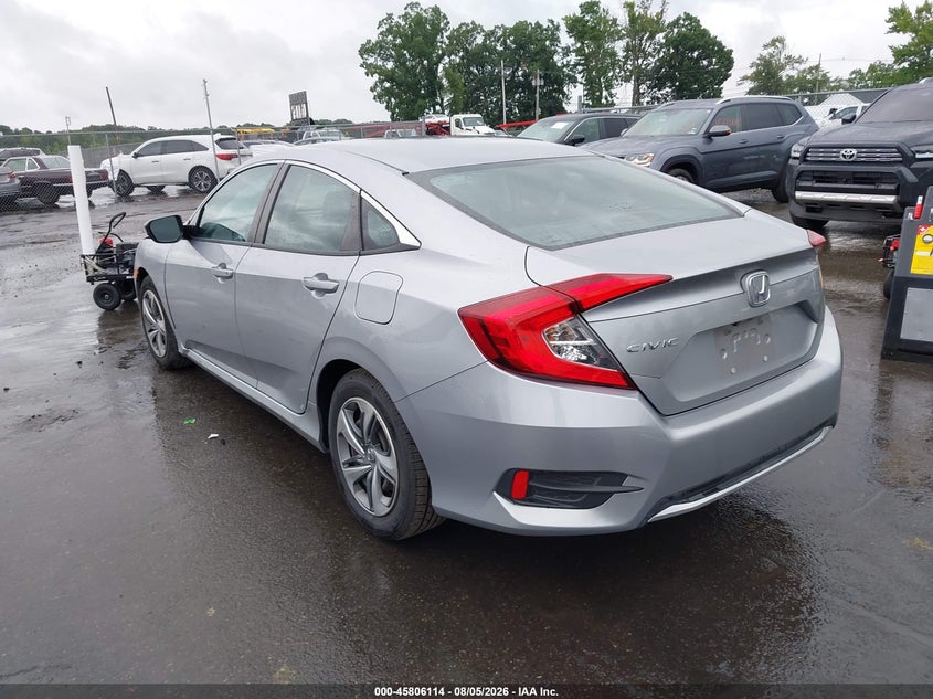 2019 HONDA CIVIC SEDAN 2.0L I-4 DOHC, VVT, 158HP
