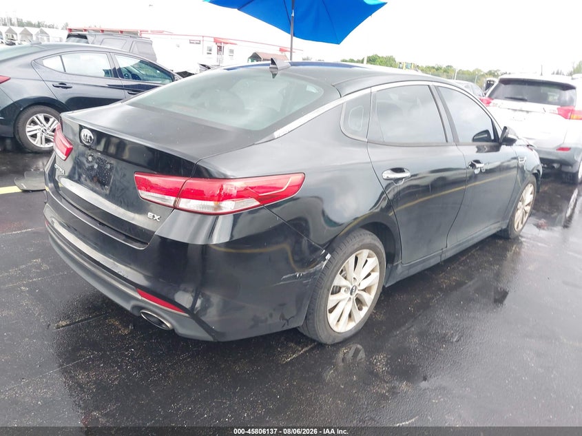 Vin: 5xxgu4l3xgg044502, lot: 46304984, kia optima ex 20164