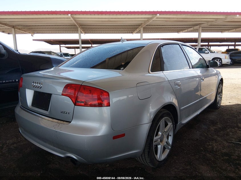 2008 AUDI A4 auction photo 4
