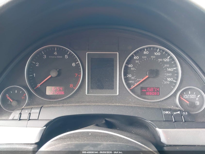 2008 AUDI A4 auction photo 7