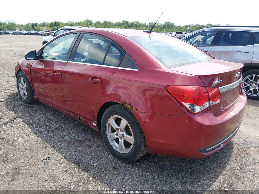 Vin: 1g1pc5sb2e7201164, lot: 46304993, chevrolet cruze 1lt auto 20143