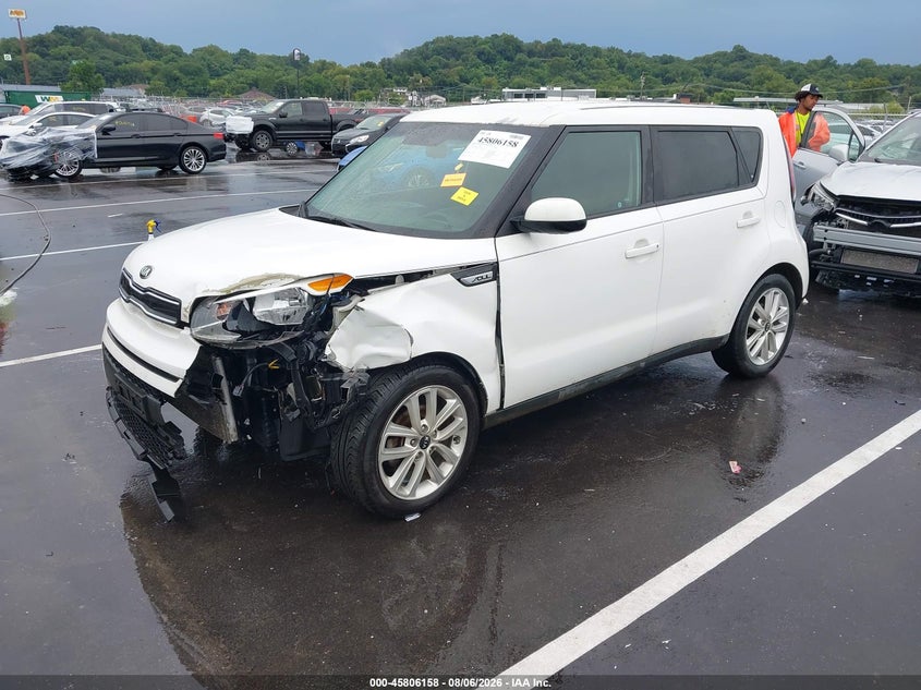 Vin: kndjp3a52j7533116, lot: 46305004, kia soul + 20182