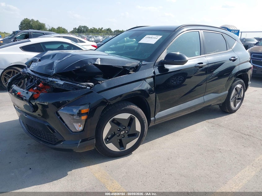 Vin: km8hc3a6xru005223, lot: 46305010, hyundai kona electric sel 20242