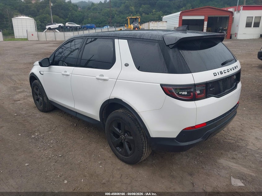 Vin: salcj2fx8lh833862, lot: 46305012, land rover discovery sport s 20203