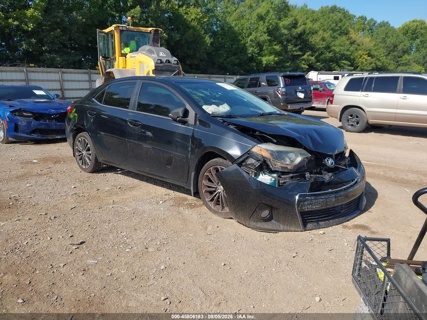 2015 TOYOTA COROLLA auction photo 1