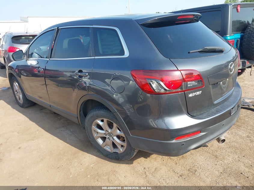 Vin: jm3tb2cv1f0460455, lot: 46305041, mazda cx-9 touring 20153