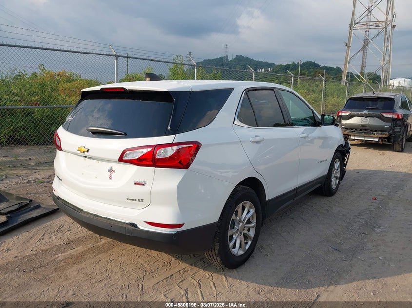 Vin: 2gnaxuev0l6228661, lot: 46305044, chevrolet equinox awd lt 1.5l turbo 20204