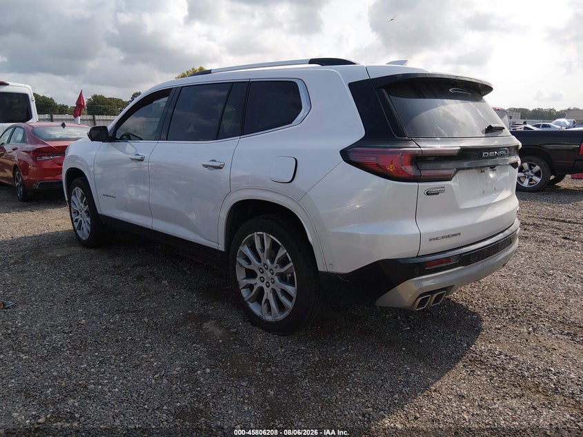 Vin: 1gkenlrs5sj134114, lot: 46305054, gmc acadia fwd denali 20253