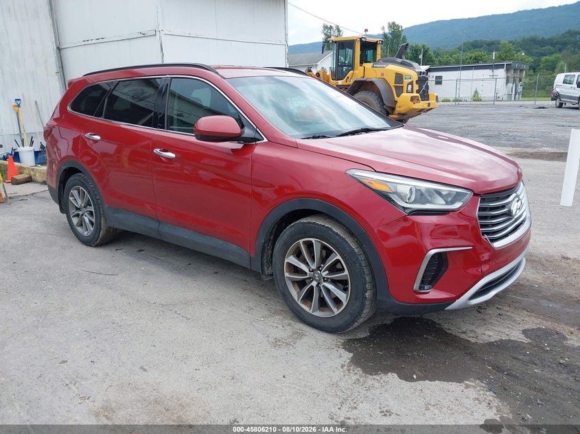 Vin: km8smdhf2hu222973, lot: 46305056, hyundai santa fe se 20171