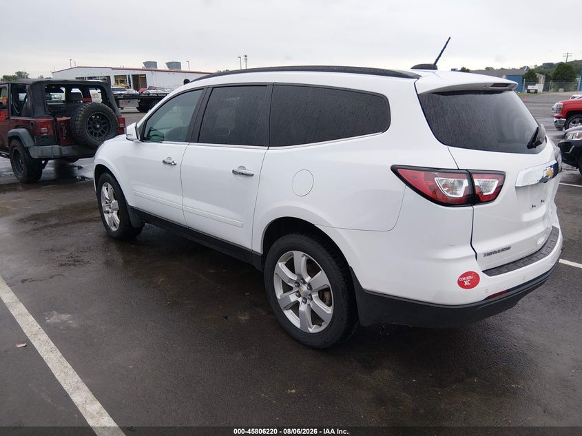 Vin: 1gnkrgkd9hj343877, lot: 46305066, chevrolet traverse lt 20173