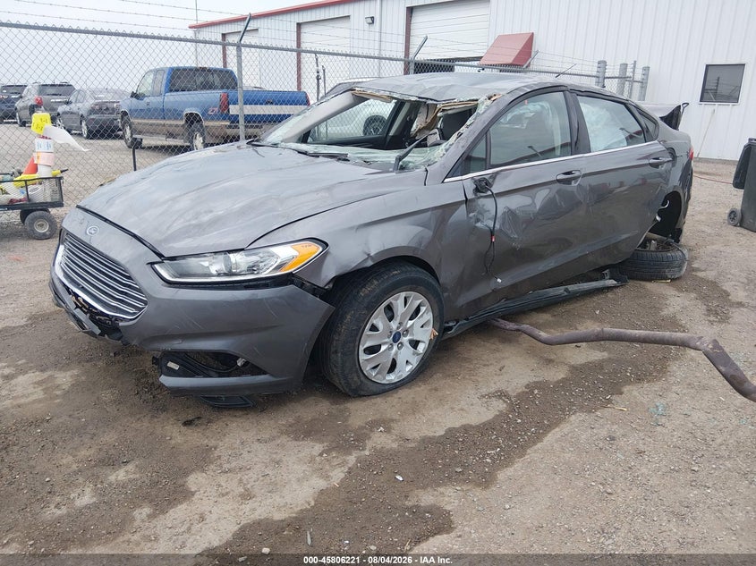 Vin: 3fa6p0g7xdr273287, lot: 46305067, ford fusion s 20132