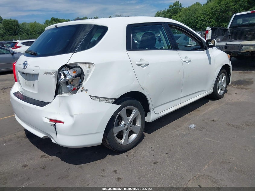 Vin: 2t1ku4ee8bc752093, lot: 46305078, toyota matrix 20114