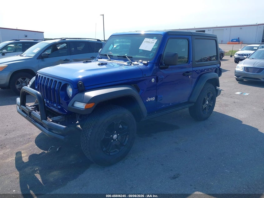 Vin: 1c4gjxag8jw174333, lot: 46305091, jeep wrangler sport s 4x4 20182