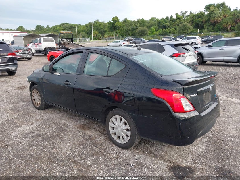 Vin: 3n1cn7ap7fl914375, lot: 46305095, nissan versa 1.6 s+ 20153