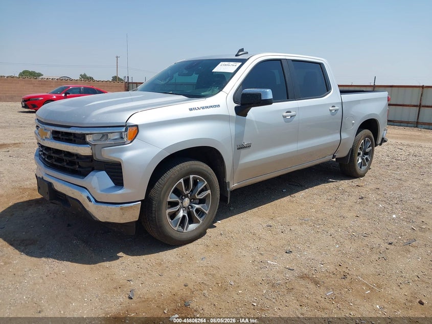 Vin: 3gcpacekxng611311, lot: 46305111, chevrolet silverado 1500 2wd  short bed lt 20222