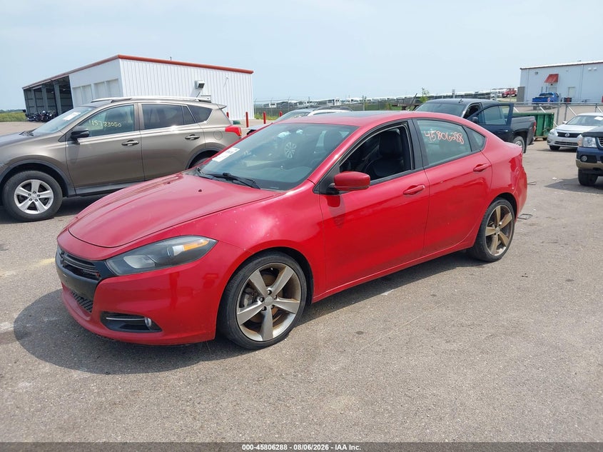 Vin: 1c3cdfeb9ed677518, lot: 46305134, dodge dart gt 20142