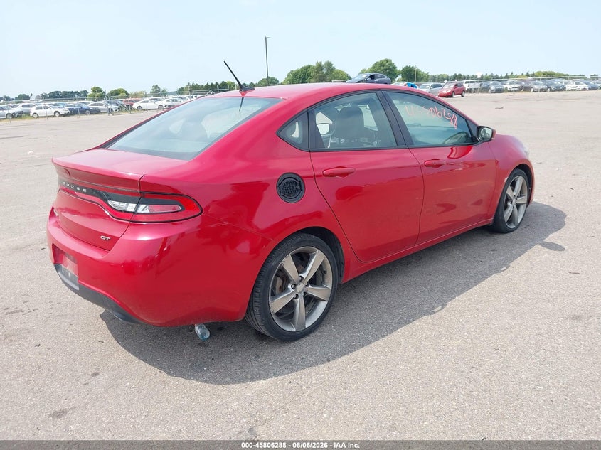 Vin: 1c3cdfeb9ed677518, lot: 46305134, dodge dart gt 20144